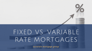 Smyrna Mortgage Lender - Fixed vs. Variable Graphic